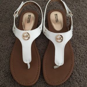 MK Strap Sandals